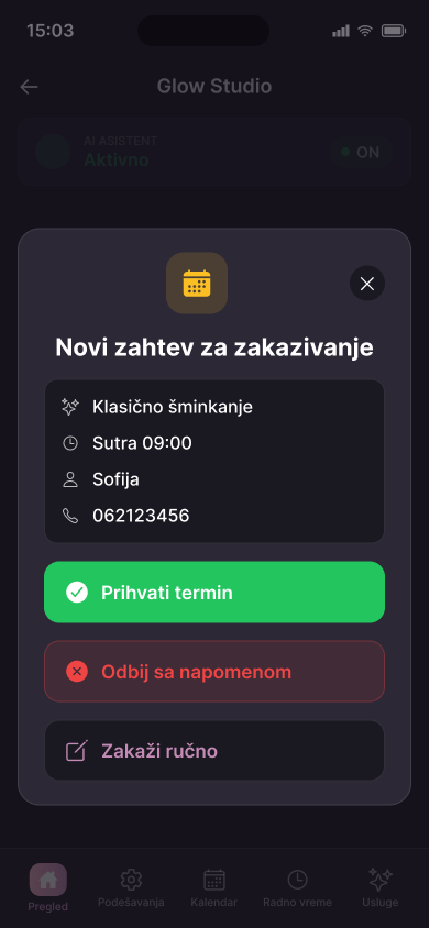 Snimak ekrana BeaSmart aplikacije 5 / 6